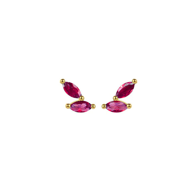 Aretes Pétalo Rosa