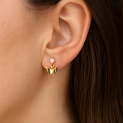 Aretes Mini Cute Butterfly