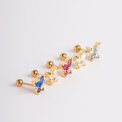 Regala 3 Piercings Maripositas + 1 Bolsita de Regalo