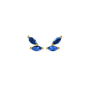 Aretes Pétalo Azul