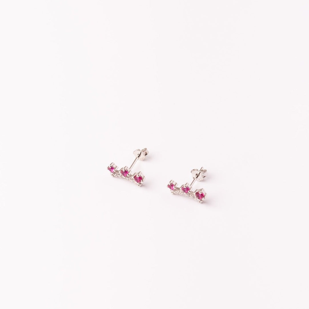 Aretes Marbella Plata