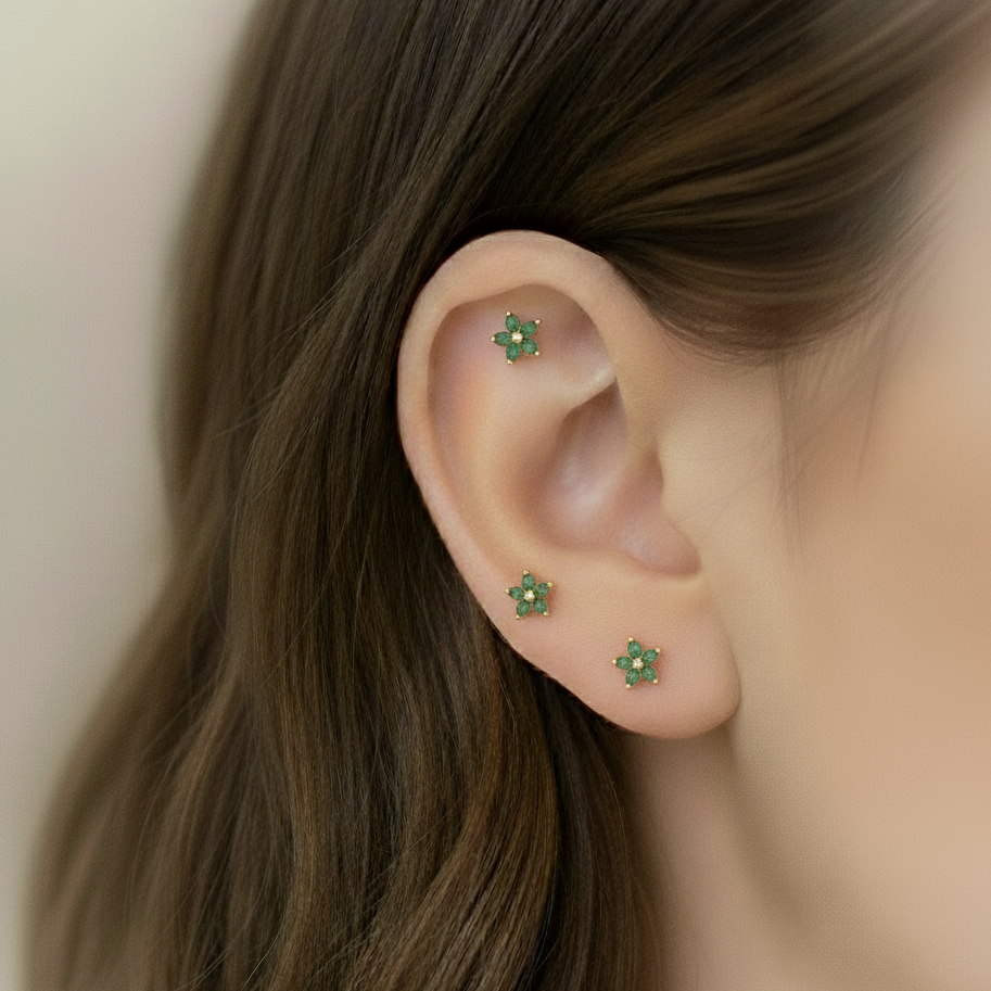 Piercing Flor del Bosque