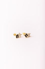 Aretes Blossom Black