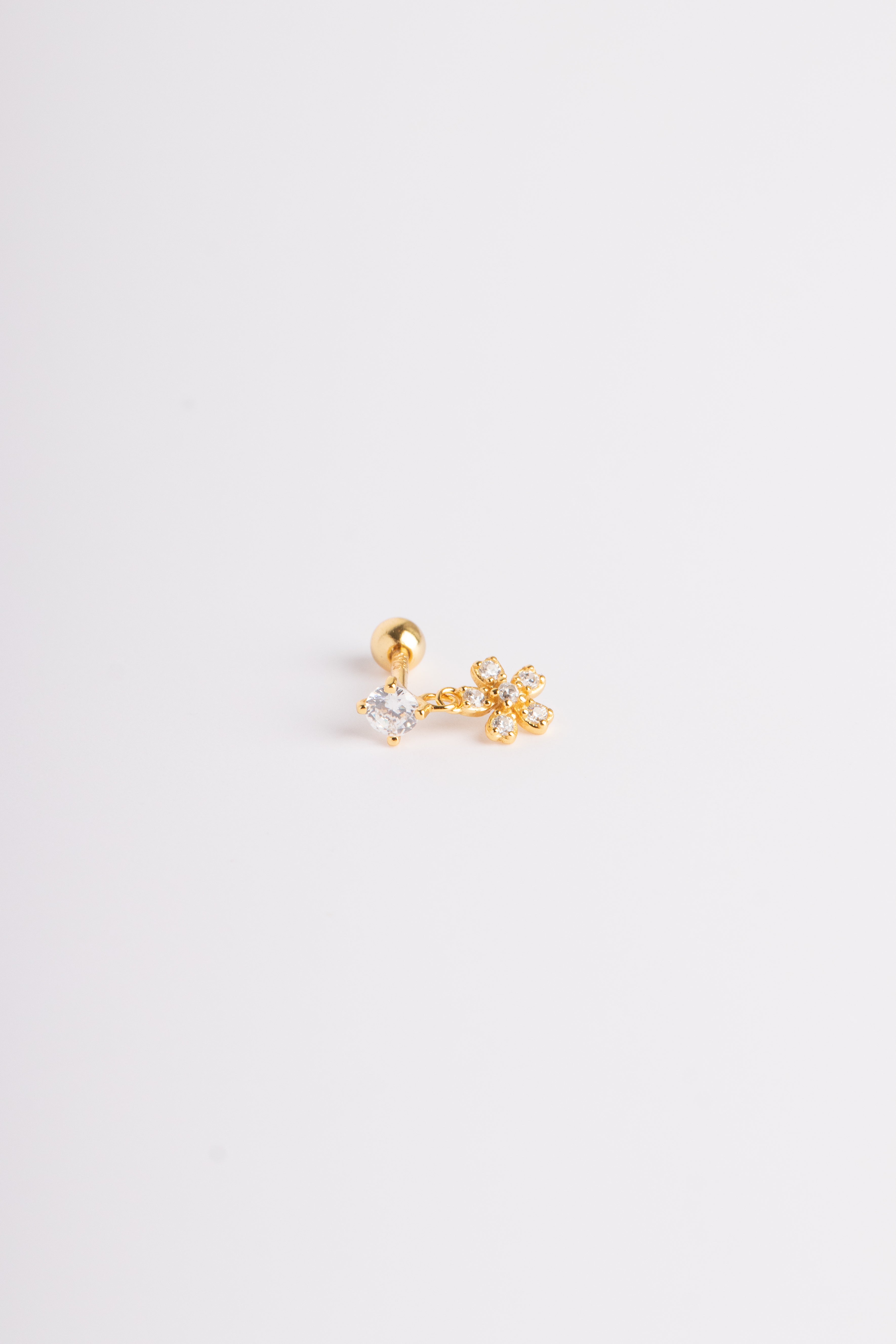 Piercing Flor Colgante