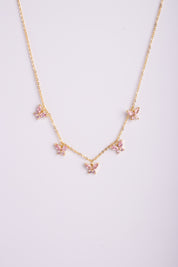 Collar Mariposa Pink