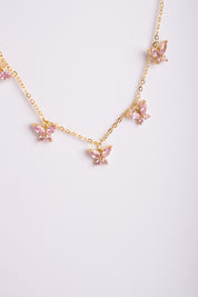 Collar Mariposa Pink