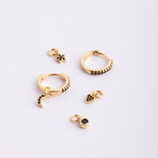 Huggies Set Charms Black