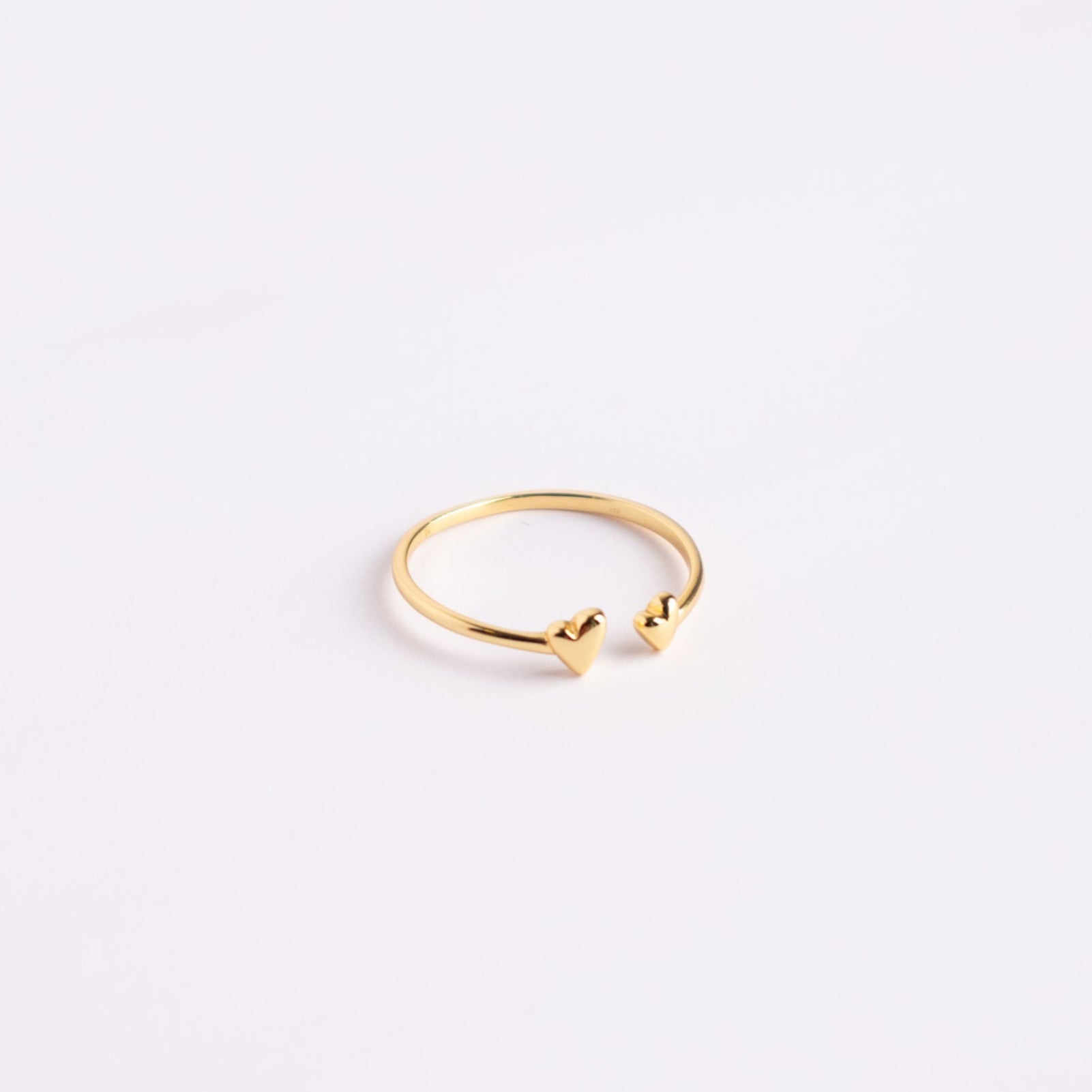 Anillo Doble Corazón