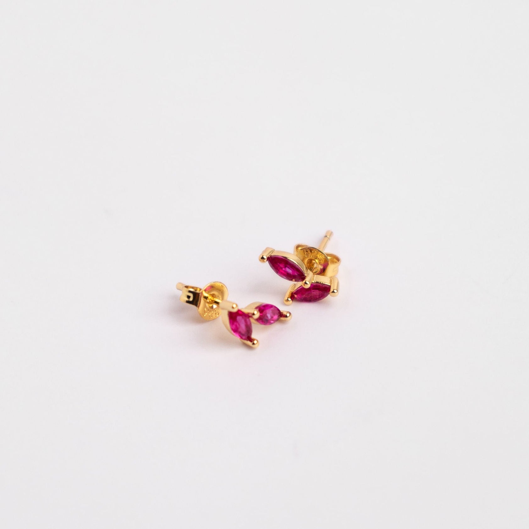 Aretes Pétalo Rosa