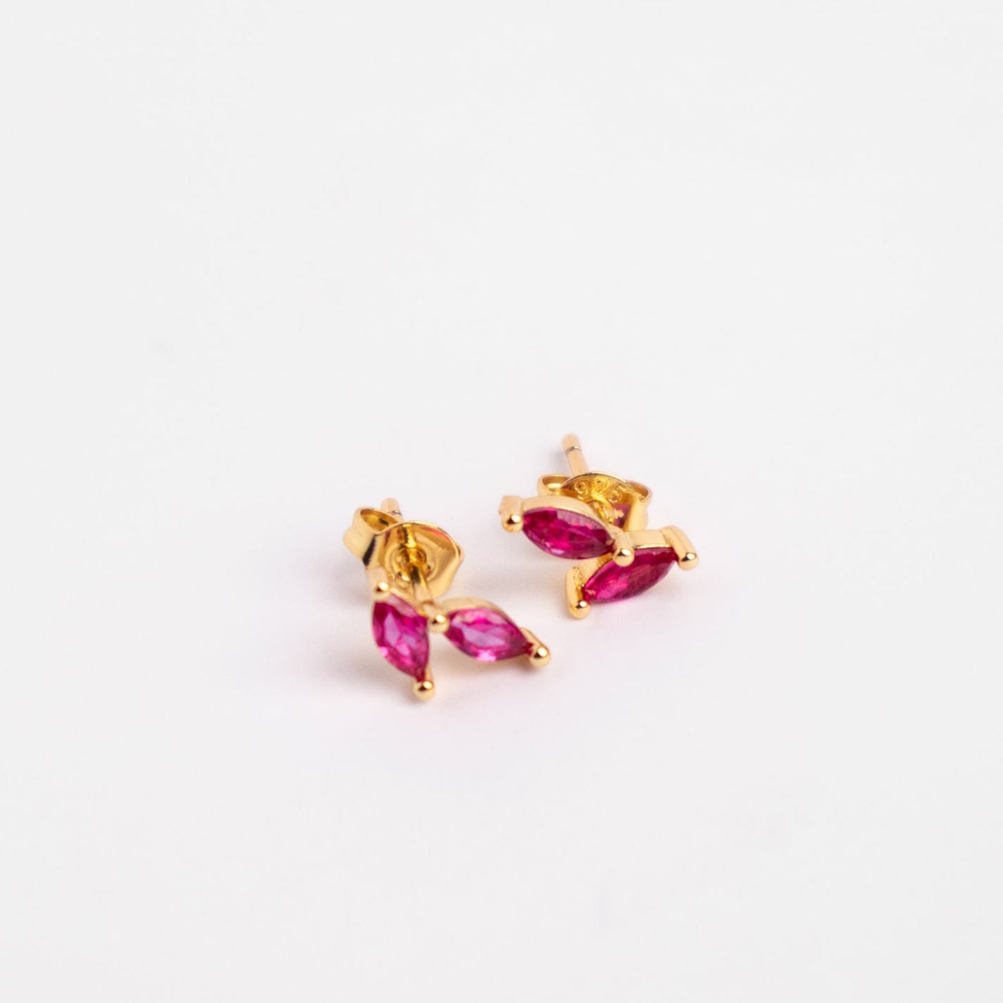 Aretes Pétalo Rosa