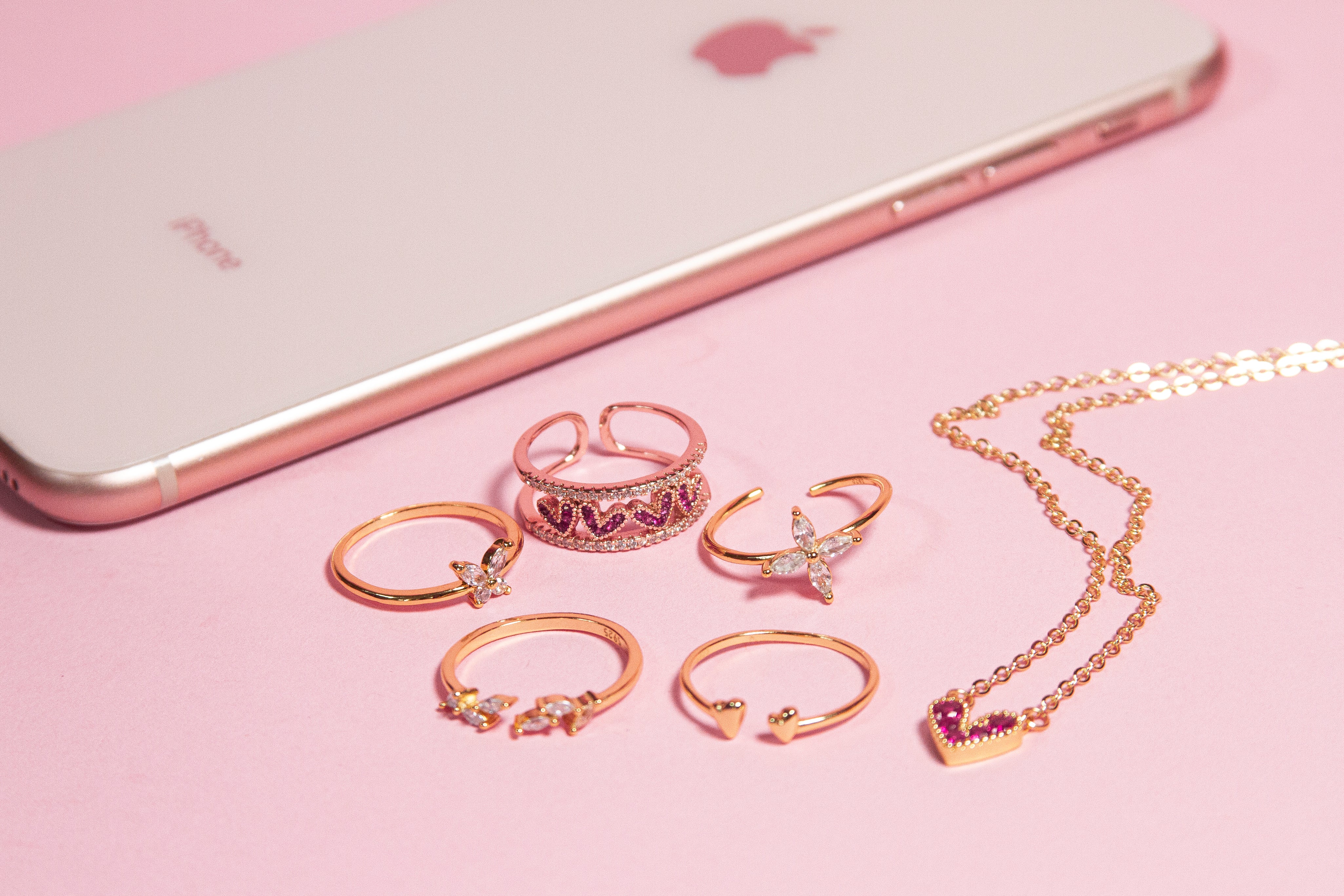 Anillo Corazones