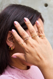 Anillo Doble Corazón