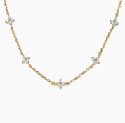 Collar Blossom Blanco