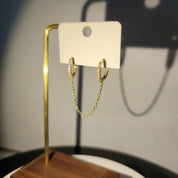 Doble Cadena Clasica Oro