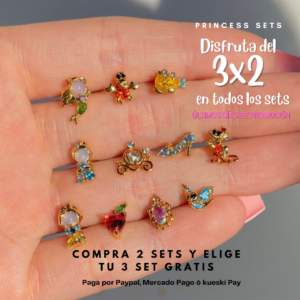 ¡3x2 Sets Princesas! promoción límitada